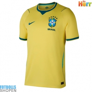 Billiga Brasilien Hemmatröja VM 2026 Kortärmad